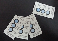 Reversible 3 Dots Humidity Indicating Cards Blotting Paper Ingredient For Bulk Packaging
